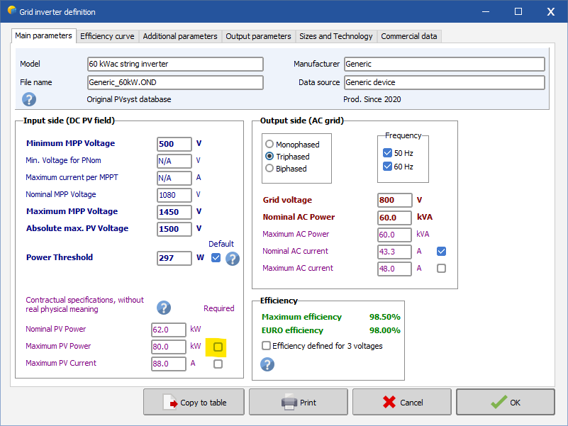 Power Sharing results in array maximum power greater than inverter ...